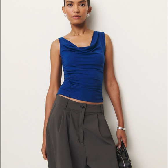 Reformation Tops - Labor Day Deal 🫶🏽 Reformation Darla Knit Top - Royal Blue